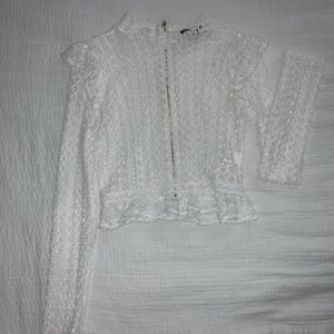 Eyelet top